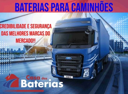 Baterias para caminhões