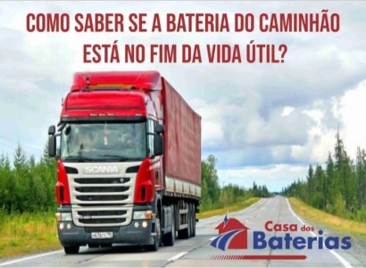 Baterias para caminhões